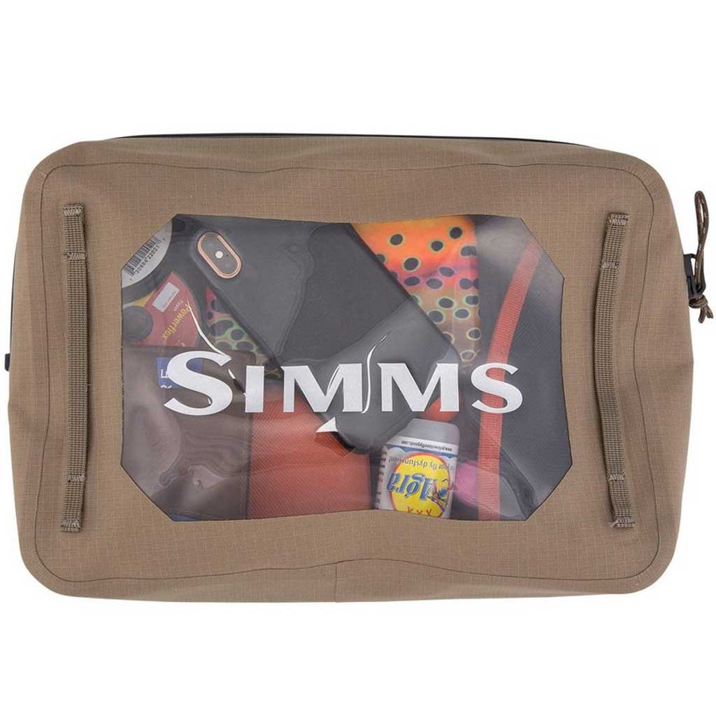 Simms Dry Creek® Waterproof Gear Pouch - 4L (Tan) - Click Image to Close