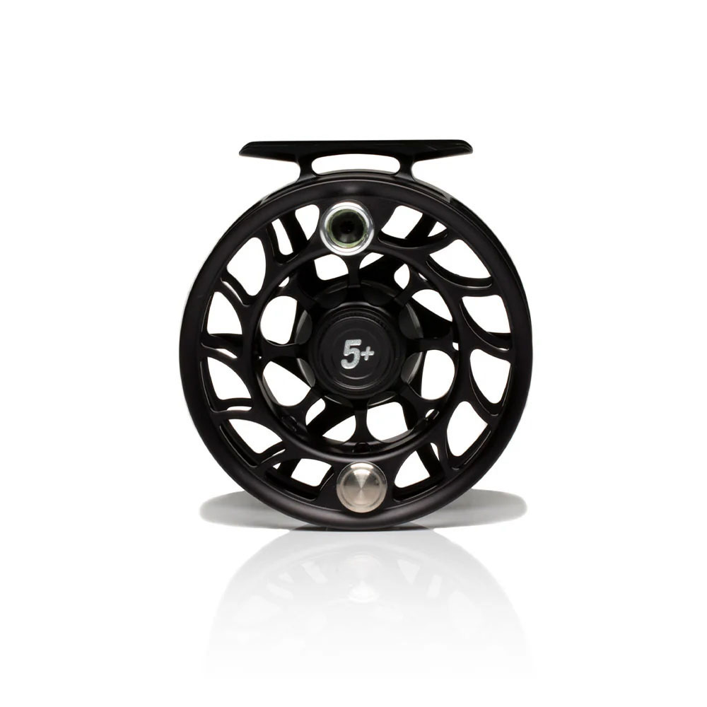 Hatch Iconic 5 Plus Reel - Black / Silver