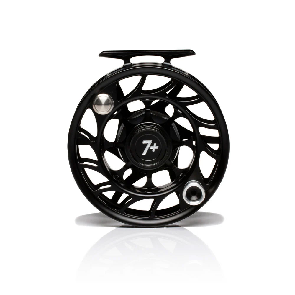 Hatch Iconic 7 Plus Reel - Black / Silver